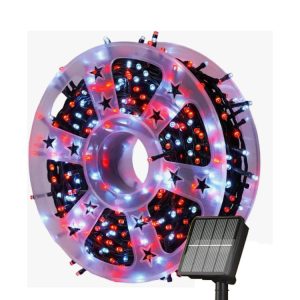 Luces de Navidad Guirnalda Solar 50 Metros Multicolor
